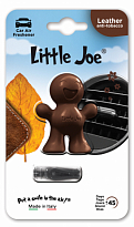 Ароматизатор на дефлектор Little Joe Leather (Новая кожа) brown 1/6шт